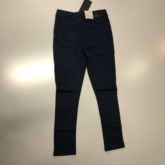 NWT Silver Jeans Amy Mid-Rise Skinny Jegging Sz 7 - Picture 3 of 12